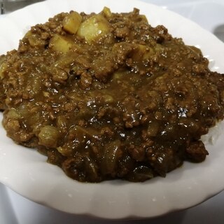 バナナ入りキーマカレー